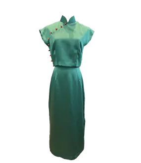 Two-piece Satin Cheongsam