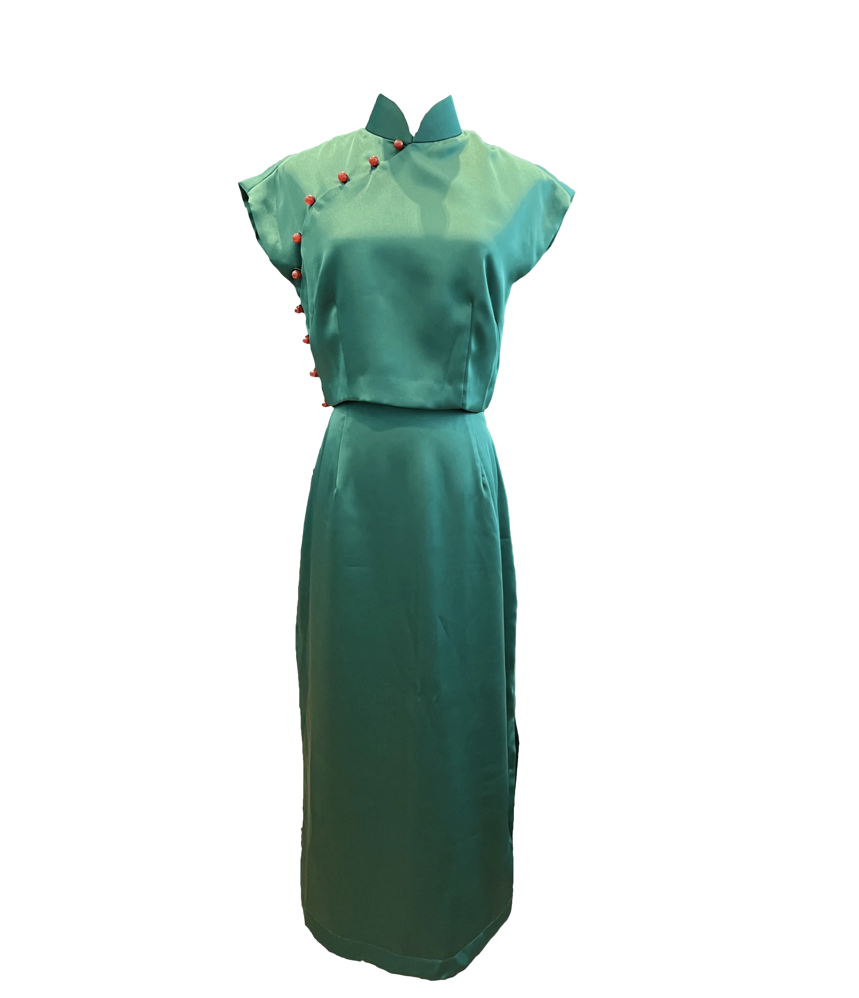 Two-piece Satin Cheongsam