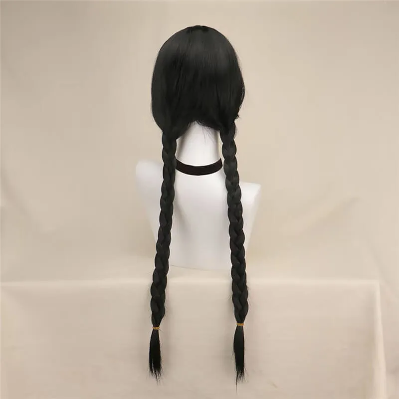 Wednesday Cat Costume Suit 2022 Wednesday Addams Cat Suit Cosplay Wig Becostume