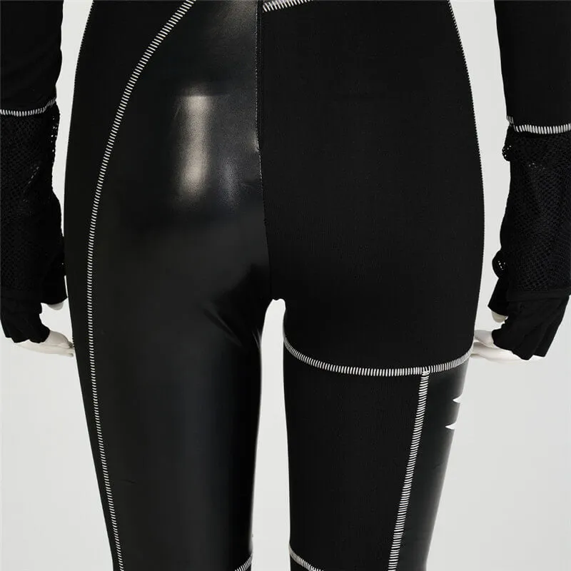 Wednesday Cat Costume Suit 2022 Wednesday Addams Cat Suit Cosplay Wig Becostume