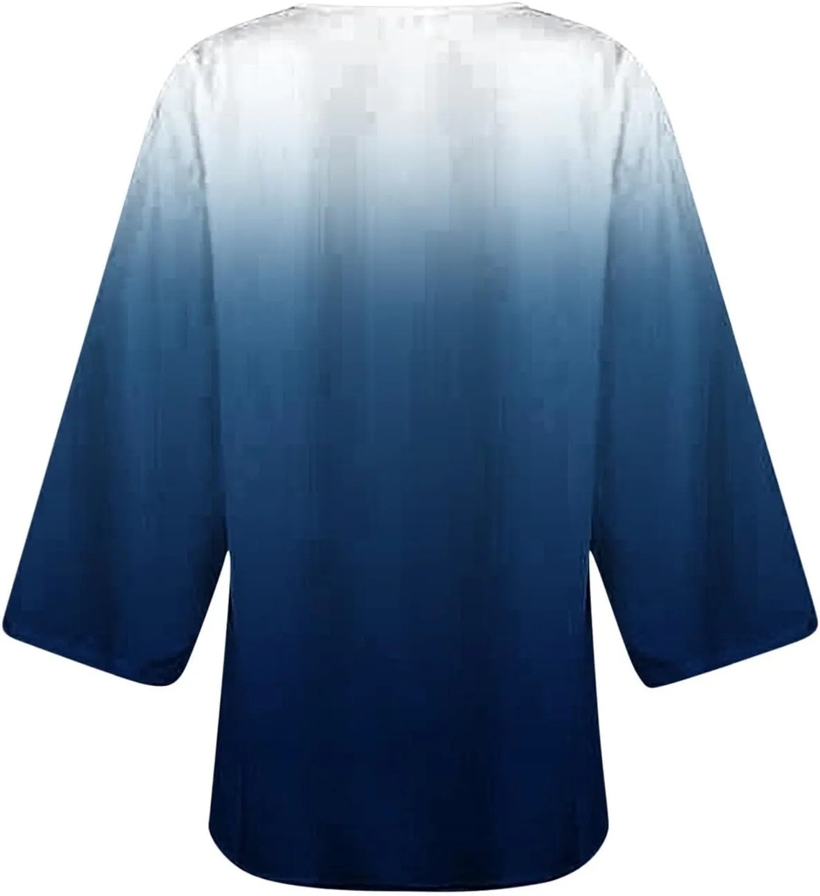 Women Swimsuit Cover Up Kimonos Gradient Chiffon Beach Cover Up Swimwear Cardigan 2025 Summer Sun Protection Clothing