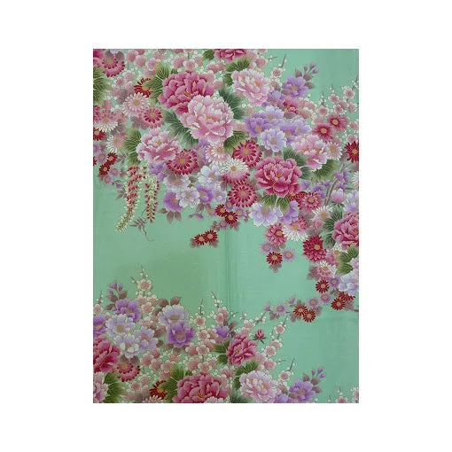 Women's Kimono: Flowers in Bloom