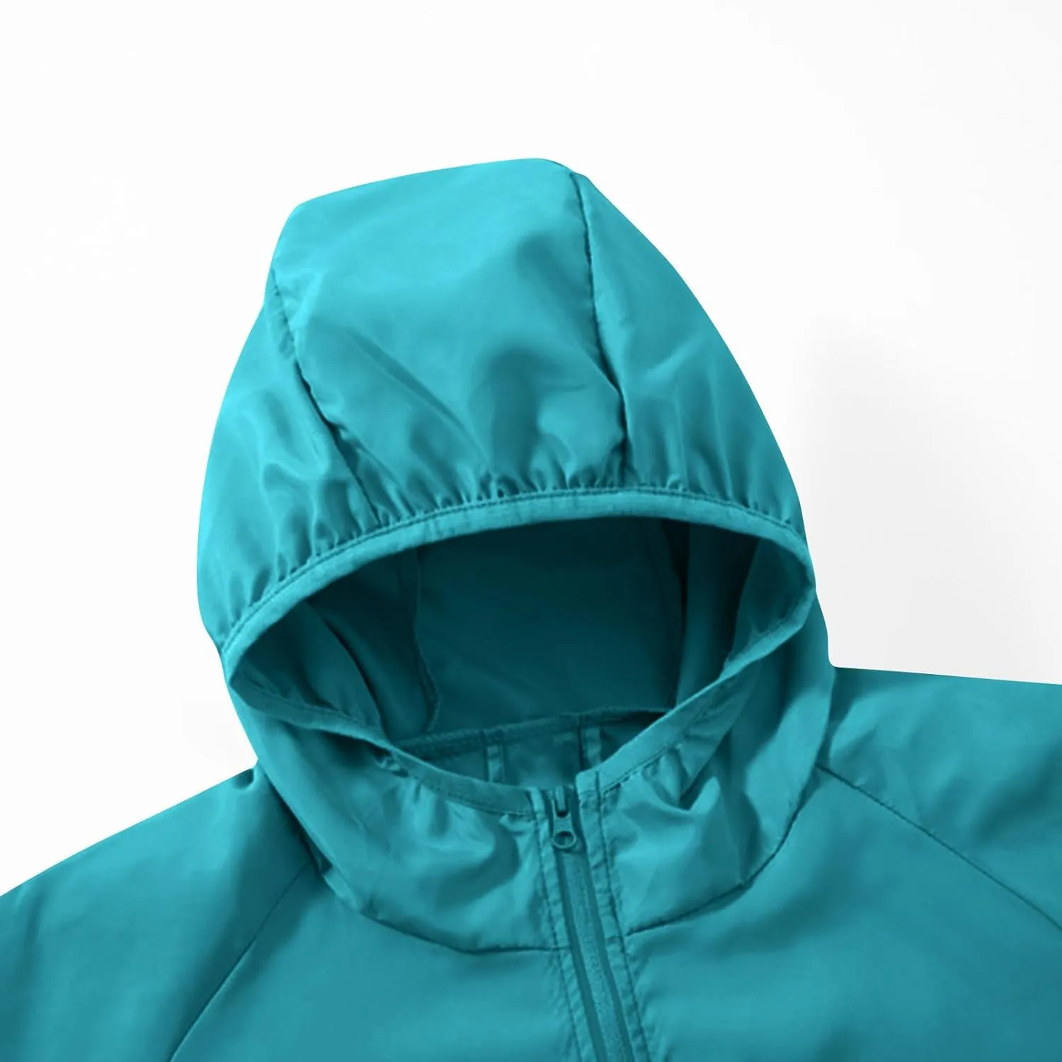 Women's UPF Sun Protection Shirts SPF Jacket Lightweight Full Zip Up UV Hoodie Long Sleeve Summer Hiking Coat W Pocket