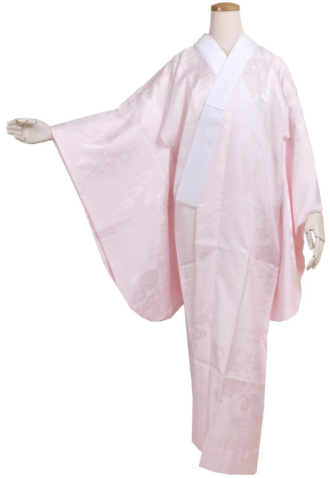 Women's Washable Nagajuban,Kimono Undergarment for Nishakusode,Long Sleeves