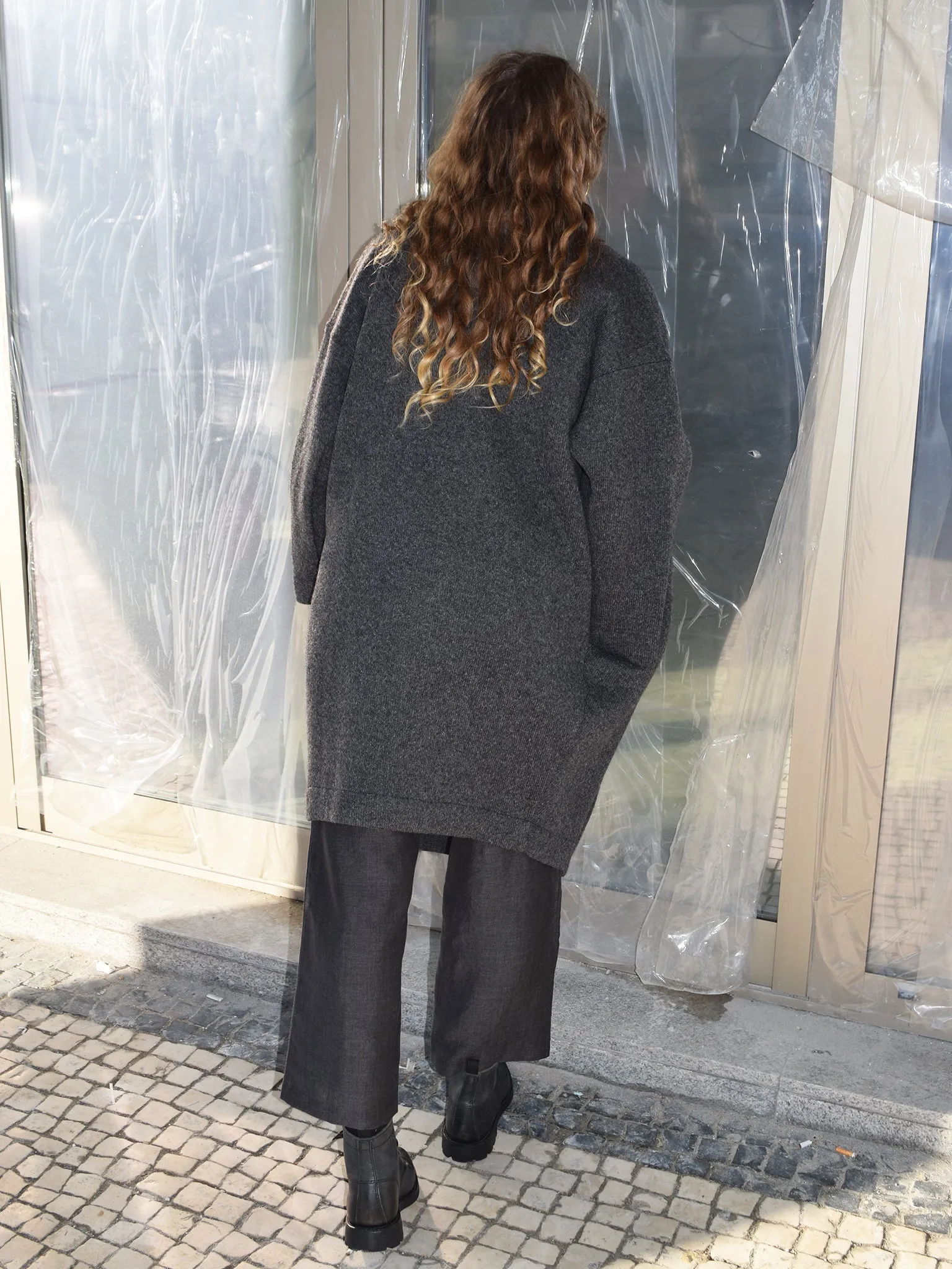 Xiong coat, anthracite
