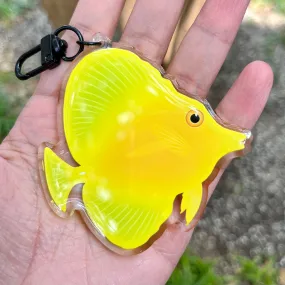 Yellow Tang Keychain